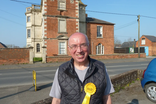 Alan Rankin in Rowde village